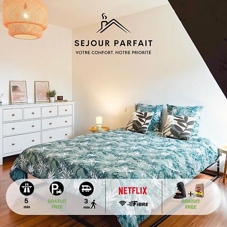 Appart'Hotel Le Dornach - Proche Gare Et Autoroute Mulhouse Exterior foto